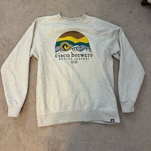 Cream Cisco Brewers sweater